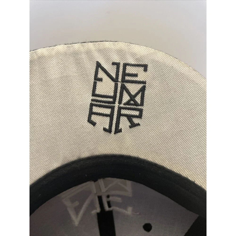 Neymar Snap Back Hat Black With White Letters